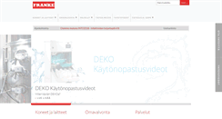 Desktop Screenshot of medical-washroomsystems-fi.franke.com